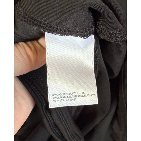 Old Navy Active Womens Leggings Fitted Black Size Small Activewear Athleisure - Picture 11 of 12